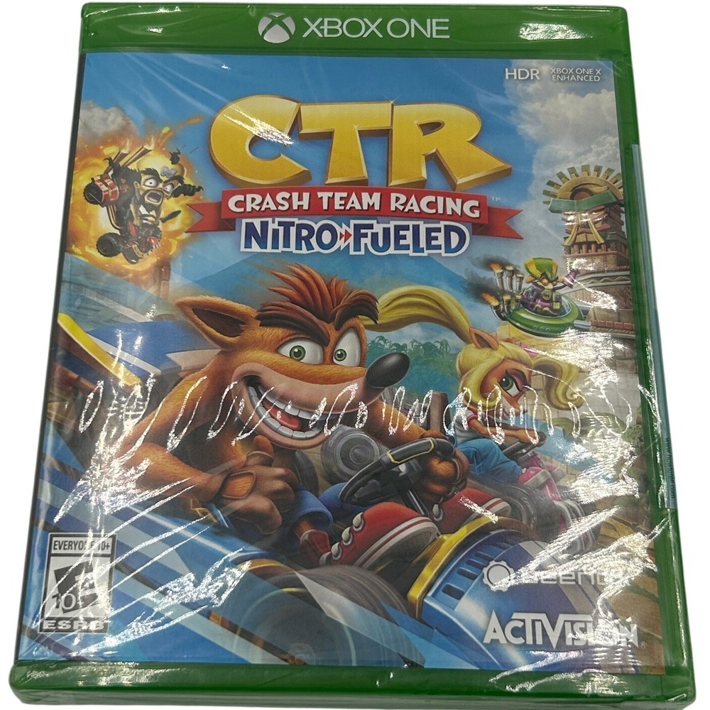 Activision Crash‎ Team Racing Nitro-Fueled Xbox One New Sealed Racing Game